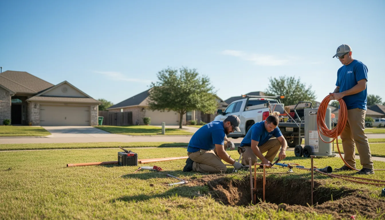 Plumber in Bleiblerville, TX near me